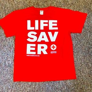 Red Cross Life Saver T-Shirt (Discount Shipping!)